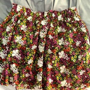 Cute flower skirt